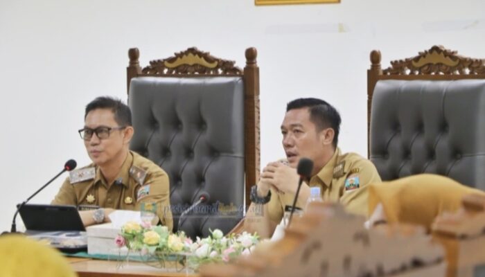 Bapperida Ekspos Kegiatan dan Penyampaian Laporan Dihadapan Bupati