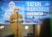 Pemkab Way Kanan Gelar Safari Ramadan, Bupati Ayu Tekankan Kepedulian Sosial