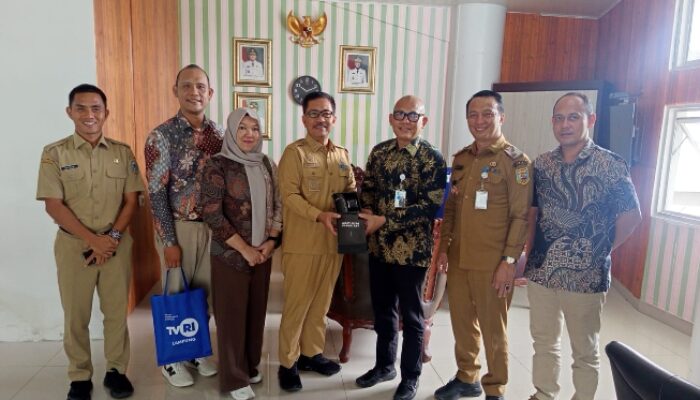 Optimalkan Ekonomi UMKM, Pemkab Way Kanan Dukung Perluasan Jangkauan Siaran Piala Dunia TVRI