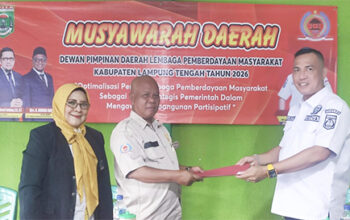 Andi Satria Kembali Nahkodai DPD LPM Lamteng Periode 2026–2031