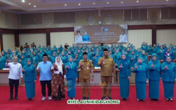Ketua Tim Penggerak PKK Kabupaten Pesisir Barat, Hadiri Rakerda TP PKK Provinsi Lampung