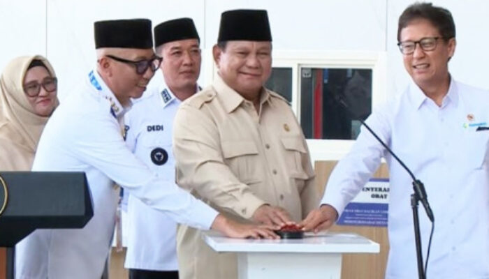 Presiden Prabowo Resmikan RSUD KH. Muhammad Thohir Krui Pesisir Barat, Lampung