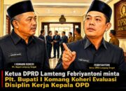 Ketua DPRD Desak Evaluasi Kinerja Kepala OPD, Plt. Bupati Lamteng Siap Perketat Disiplin