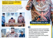 Plt. Bupati Lamteng Perkuat Sinergi Program Pertanahan Bersama Pemprov Lampung, ATR/BPN, dan KPK
