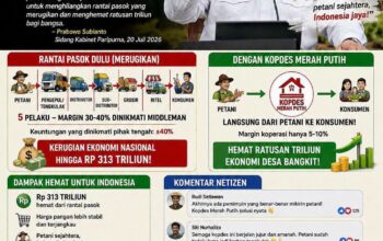 Presiden Prabowo: Koperasi Merah Putih Perkuat Ekonomi Desa