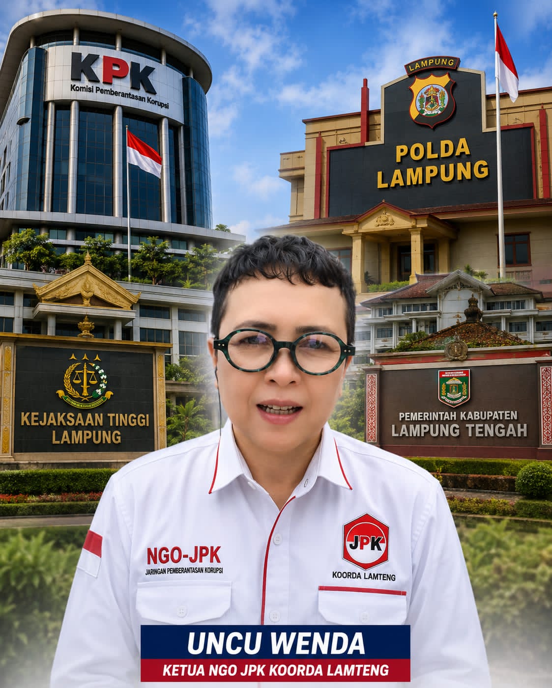 Ketua NGO-JPK Lamteng Desak Evaluasi Kabag ULP, Minta KPK Bidik Tata Kelola Pengadaan Proyek