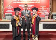 Kasat Reskrim Polres Pesibar Iptu Meidy Hariyanto Raih Gelar Doktor