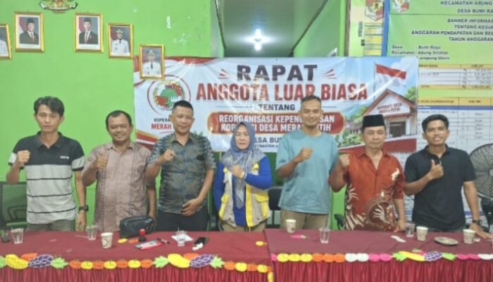 Rapat Anggota Luar Biasa KDMP Desa Bumi Raya Tetapkan Noverli Jadi Ketua