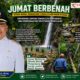 Jumat Berbenah di Curug Lestari, Pemkab Lamteng Dorong Wisata Bersih dan Lestari