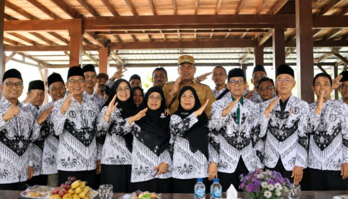 Komang Koheri Perkuat Sinergi dengan PGRI, Dorong Transformasi Pendidikan Berkualitas di Lamteng