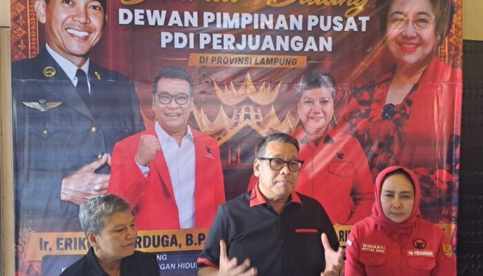 DPP Tegaskan Calon Wabup Lamteng Belum Tentu Berasal dari Kader PDI Perjuangan