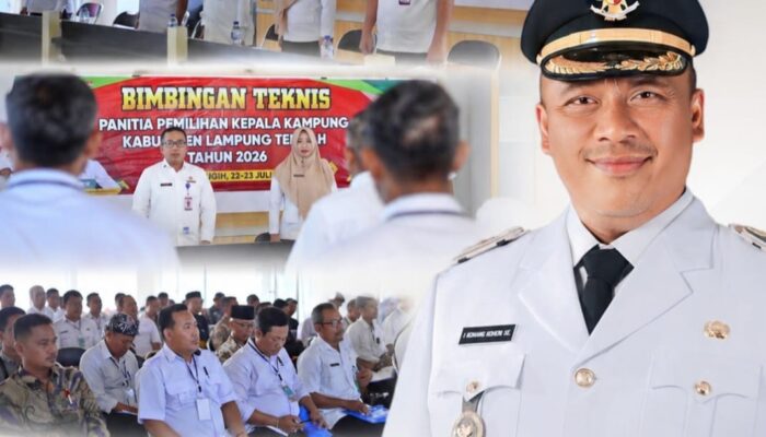 Bimtek Pilkakam 2026, Pemkab Lamteng Perkuat Profesionalisme Panitia