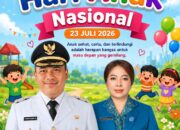 Plt. Bupati Lamteng: Hari Anak Nasional Momentum Wujudkan Generasi Sehat dan Berkualitas