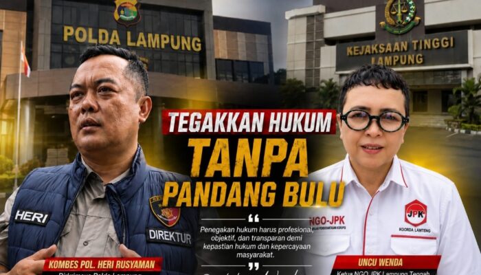 Berkas Dilimpahkan ke Kejaksaan, Welly Dijerat Pasal 603 dan 604 KUHP; Ketua NGO JPK Minta Kejati Transparan Teliti Berkas Perkara