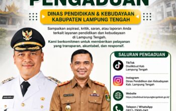 Disdikbud Lampung Tengah Perkuat Pelayanan Publik Lewat Sosialisasi Sistem Pengaduan Masyarakat