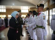 Jelang HUT ke-81 RI, Paskibraka Way Kanan Dinyatakan Siap Bertugas