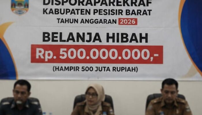 Carut Marut Belanja Hibah Disporaparekraf  Pesisir Barat Jadi Sorotan 