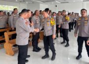 Kapolda Lampung Berikan Pesan Moril Bagi Jajaran Polres Pesisir Barat