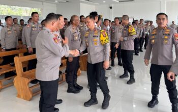 Kapolda Lampung Berikan Pesan Moril Bagi Jajaran Polres Pesisir Barat