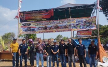 Semarak Kemerdekaan HUT Ke-81 RI, DPC LSM GEMPUR Lampura Gelar Kuda Kepang dan Bagikan Doorprize