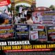 Sekda Tersangka, JPK Tagih Ketegasan Pemkab Lampung Tengah Lewat Aksi Damai