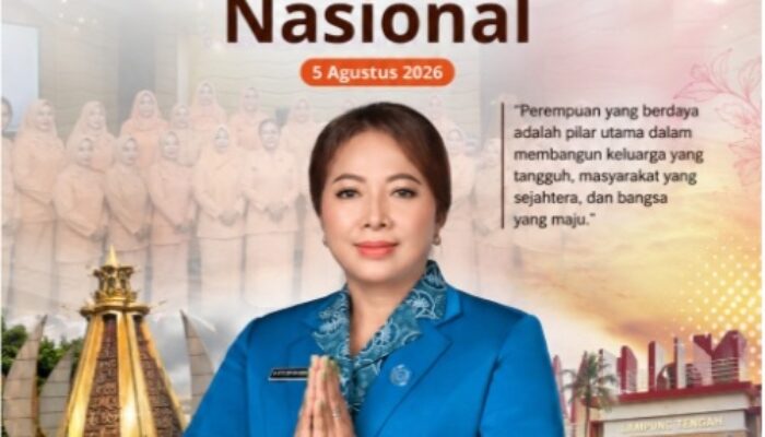 Ketua TP PKK Lamteng: Perempuan Berdaya Kunci Kemajuan Bangsa
