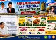 Sembako Murah Hadir di Car Free Day, Pemkab Lamteng Perkuat Akses Pangan Terjangkau bagi Masyarakat