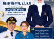 Plt. Bupati Lampung Tengah Ucapkan Selamat atas Pelantikan Nessy Kalviya sebagai Anggota DPR RI