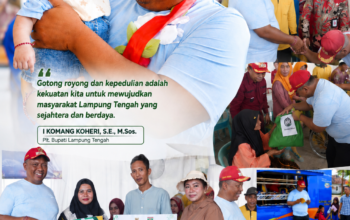 SEKINKER GELOWING Hadir di Padang Ratu, Gotong Royong Pemerintah dan Masyarakat untuk Kesejahteraan Warga
