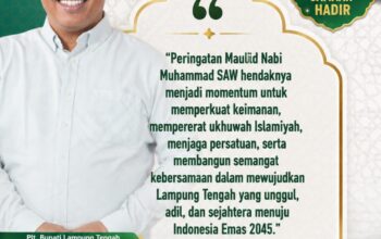Komang Koheri: Peringatan Maulid Nabi Jadi Momentum Perkuat Ukhuwah Umat di Lampung Tengah