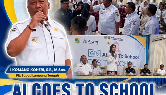 AI Goes To School Bekali Guru Lampung Tengah Melek AI, Perkuat Transformasi Pendidikan Digital