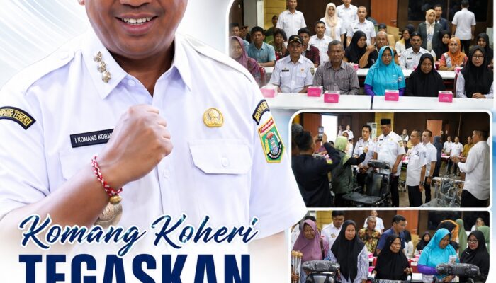 Komang Koheri Tegaskan Kepedulian untuk Masyarakat Lampung Tengah Lewat Penyaluran Bantuan Disabilitas