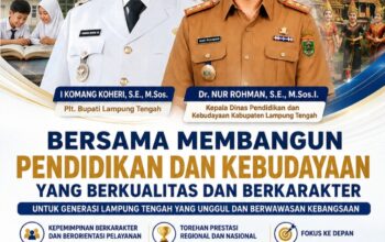 Dr. Nur Rohman, Sosok Pemimpin Visioner di Balik Transformasi Pendidikan dan Kebudayaan Lampung Tengah