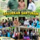 Plt. Bupati Lamteng Salurkan Santunan, Perkuat Kepedulian Sosial di Seputih Mataram