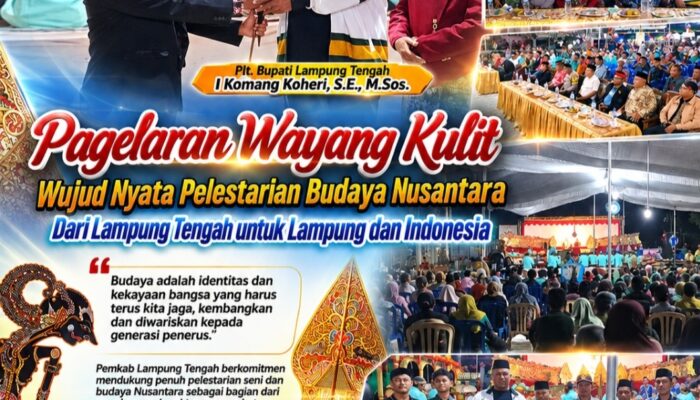 Dari Lampung Tengah, Wayang Kulit Jadi Wujud Nyata Pelestarian Budaya Nusantara