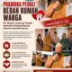 Pramuka Peduli Bedah Rumah, Plt. Bupati Lamteng Apresiasi Semangat Gotong Royong Kwarran Seputih Raman