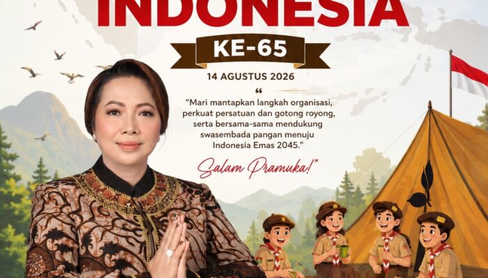 Hari Pramuka ke-65, Ni Ketut Dewi Nadi Ajak Perkuat Karakter Generasi dan Dukung Swasembada Pangan