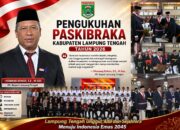 Plt. Bupati Lampung Tengah: Paskibraka Harus Punya Jiwa Disiplin dan Berintegritas