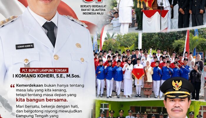 Camat Pubian Perkuat Sinergi Dukung Pembangunan Pemkab Lampung Tengah