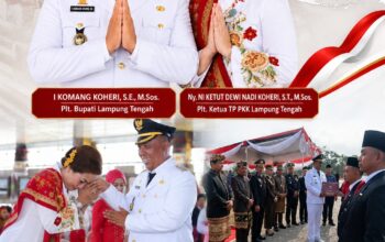 Sikap Hormat di Tengah Kesibukan, Istri Plt. Bupati Lampung Tengah Tunjukkan Keteladanan
