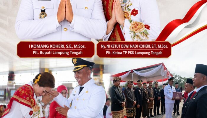 Sikap Hormat di Tengah Kesibukan, Istri Plt. Bupati Lampung Tengah Tunjukkan Keteladanan