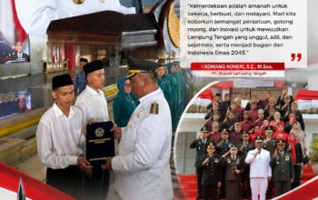 Kemerdekaan Jadi Titik Balik, 8 Warga Binaan Lapas Gunung Sugih Hirup Udara Bebas