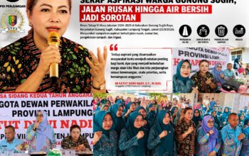 Ni Ketut Dewi Nadi Serap Aspirasi Warga Gunung Sugih, Air Bersih dan Perbaikan Jalan Jadi Sorotan Masyarakat