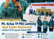 Plt. Ketua TP PKK Lamteng Ajak Kader Berinovasi melalui 10 Program Pokok PKK