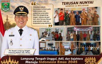 Forkopimcam Terusan Nunyai Lampung Tengah Monitoring Penjaringan Bakal Calon Kakam di Lima Kampung