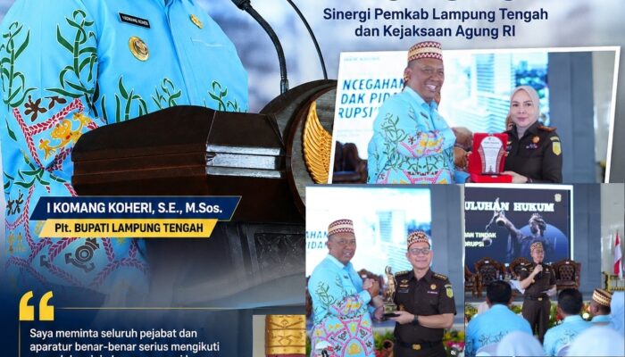 Pemkab Lamteng dan Kejaksaan Agung Gelar Penyuluhan Hukum, Plt. Bupati Tekankan Kepatuhan Aturan