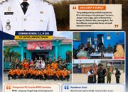 Perkuat Mitigasi Karhutla, BPBD Lamteng Sinergi dengan Satgas Mabes TNI