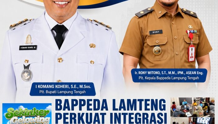 Bappeda Lamteng Perkuat Integrasi SEKINKER GELOWING, Dorong Percepatan Pengentasan Kemiskinan dan Penurunan Stunting