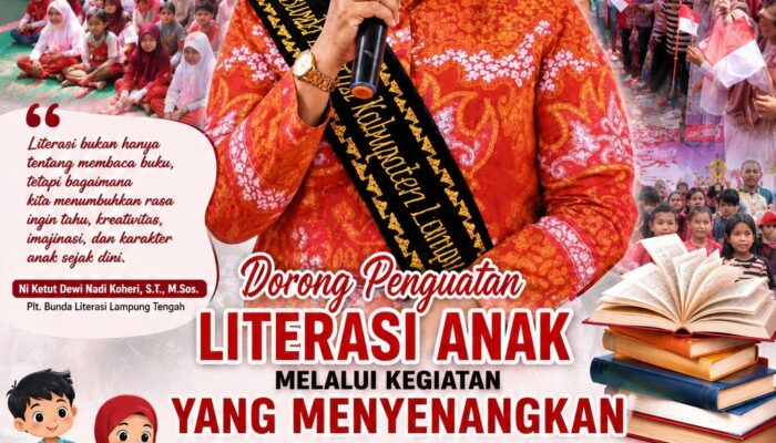 Semarak Kemerdekaan di Taman Baca Mas Ramongga, Ni Ketut Dewi Nadi Koheri Dorong Penguatan Literasi Anak