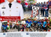 Gowes Bareng Adipuro Semarakkan HUT ke-81 RI, Camat Trimurjo Sampaikan Pesan Plt. Bupati Lamteng Untuk Masyarakat